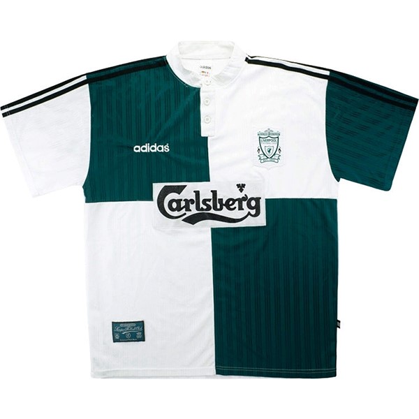 Authentic Camiseta Liverpool 2ª Retro 1995 1996 Verde